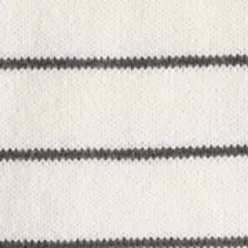 Baby Girls Marled Stripe Peplum Ruffle Sweater and Leggings Set