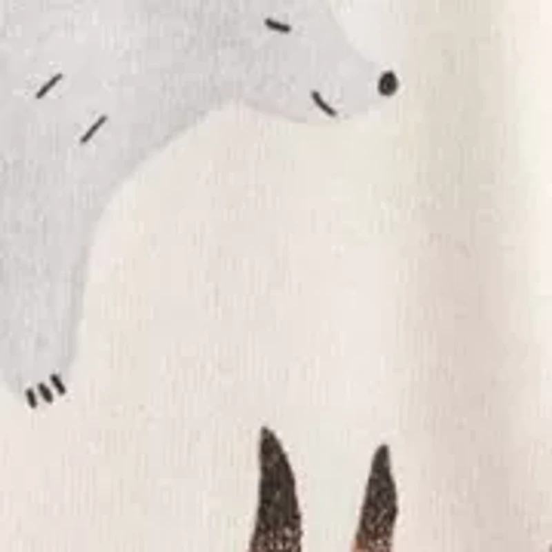 Baby Boys Three Piece Fox Bodysuit Set