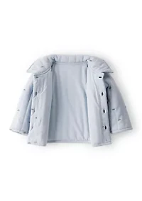Baby Boys Dinosaur Quilted Cardigan