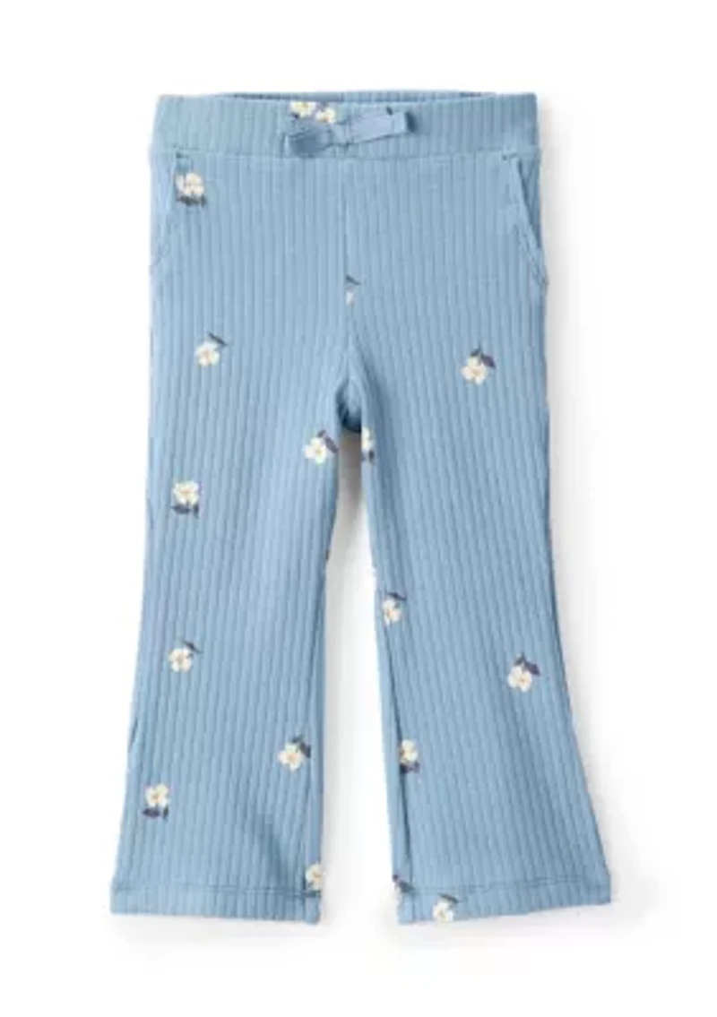 Toddler Girls Flared Pants Set