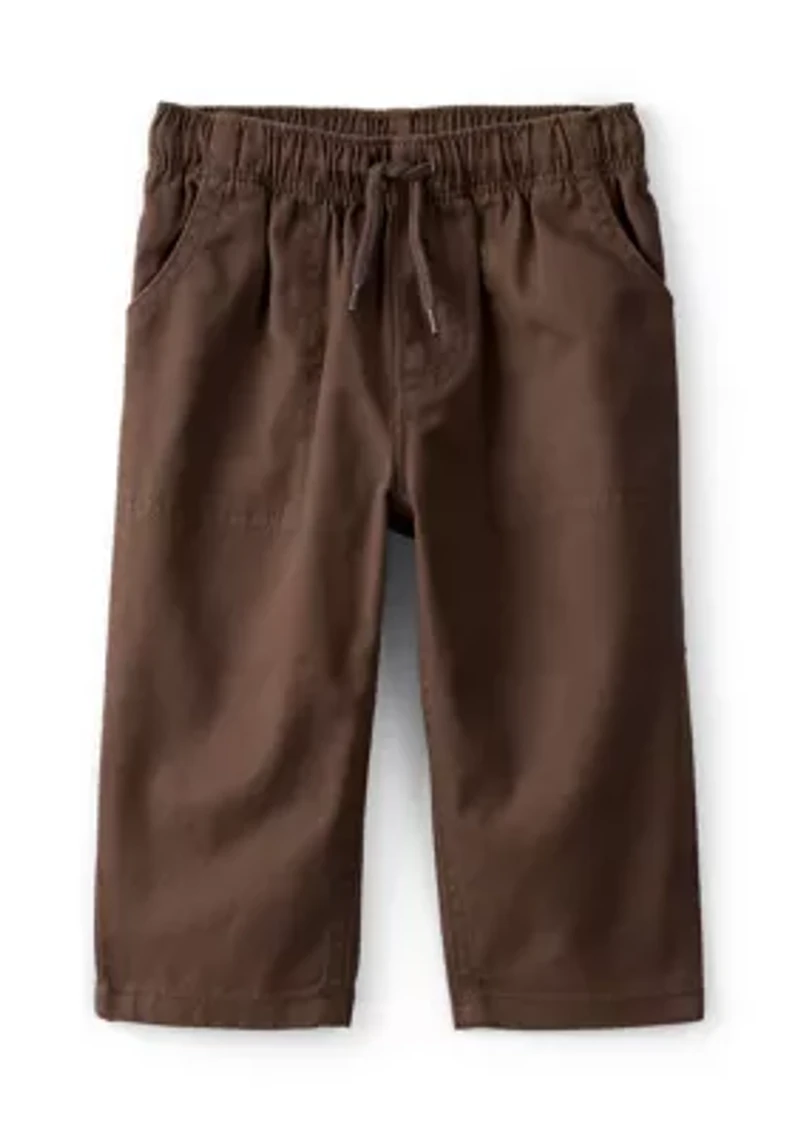 Baby Boys 2 Piece Button Up Shirt and Pants Set