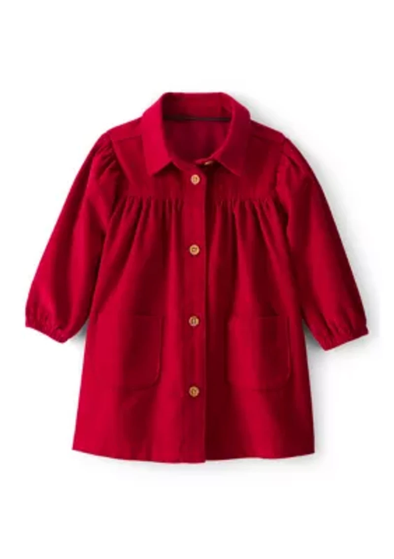 Baby Girls Button Front Dress