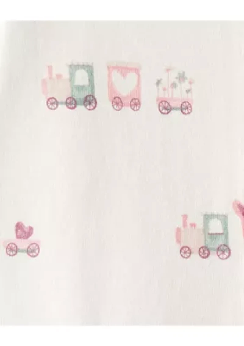 Baby Boys Interlock Snap Footed Pajamas