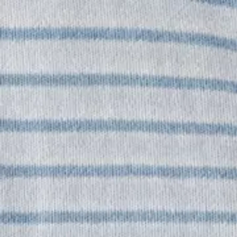 Baby Boys Interlock Snap Footed Pajamas