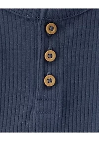 Baby Boys 3-Pack Elephant Print Long-Sleeve Multipack Bodysuits!