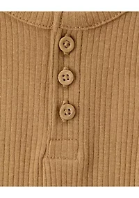 Baby Boys 3-Pack Elephant Print Long-Sleeve Multipack Bodysuits!