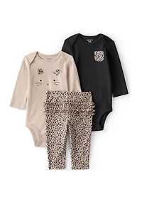 Baby Girls 3-Piece Set