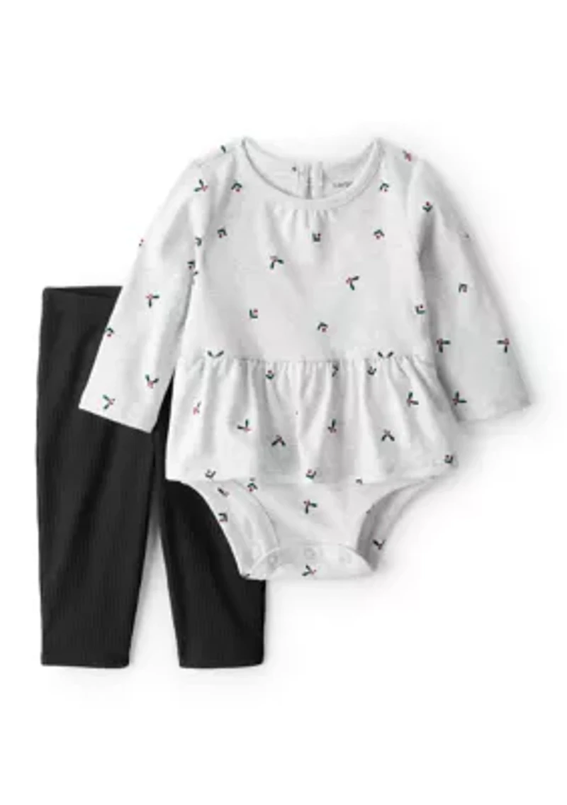 Baby Girls Polka Dot Set