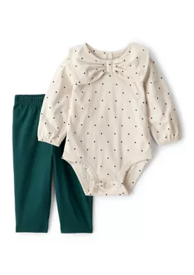 Baby Girls Bodysuit and Legging Set