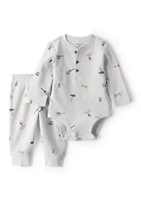 Baby Boys 2-Piece Bodysuit Set