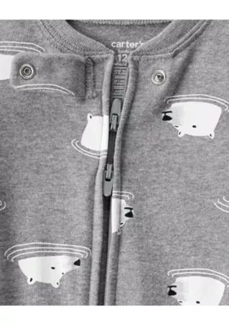 Baby Boys Cotton Fitted Onesie