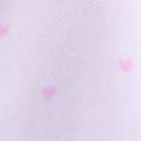 Baby Girls One Piece Footed Fleece Pajama