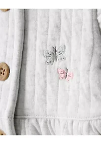 Baby Girls 3-Piece Vest Set