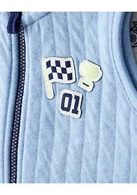 Baby Boys 3-Piece Vest Set