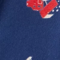 Baby Boys 1-Piece Cotton Footies