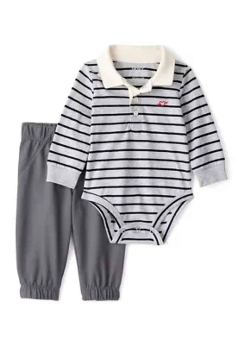 Baby Boys Bodysuit and Pant Set