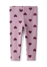 Baby Girls Heart Print Set