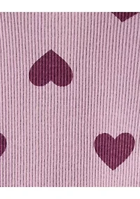 Baby Girls Heart Print Set