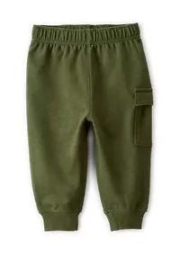 Baby Boys 2-Piece Construction Pullover & Pant Set