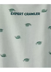 Baby Boys Pastel Green Onesie