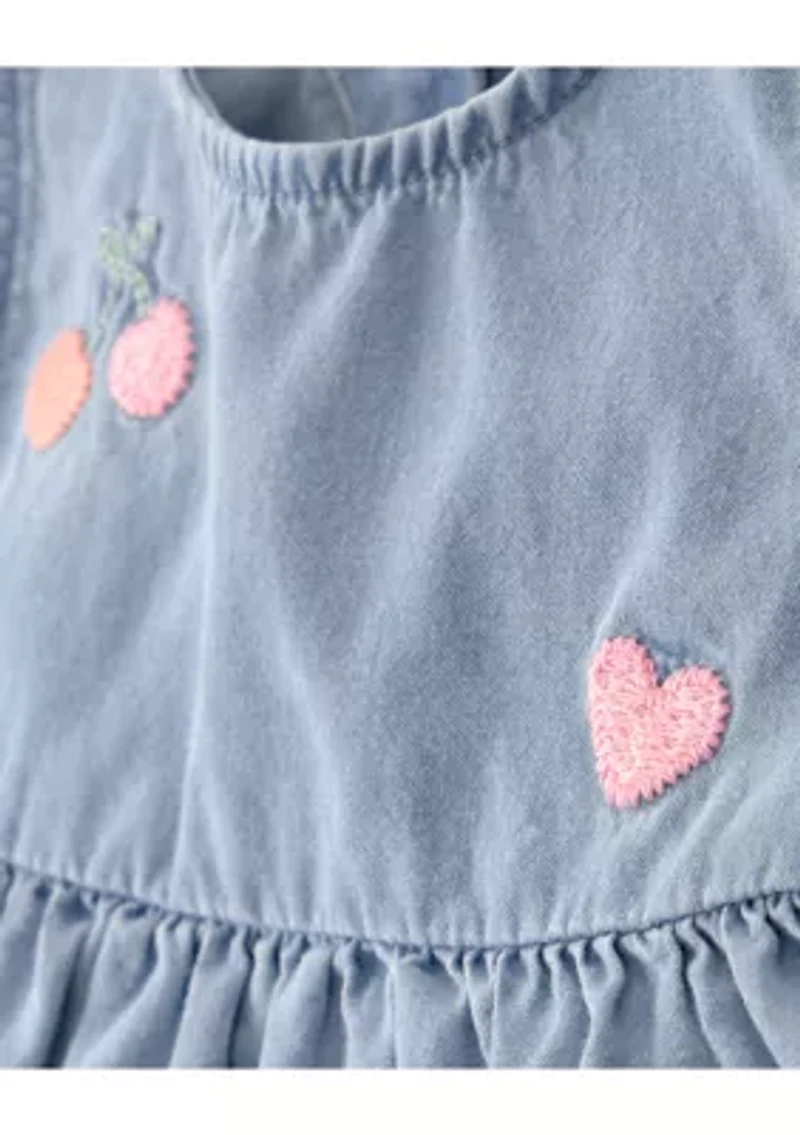 Baby Girls Top Body Suit and Short set