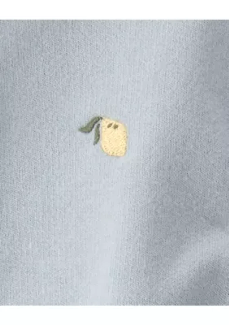 Baby Girls Top Cardigan and Shorts Set