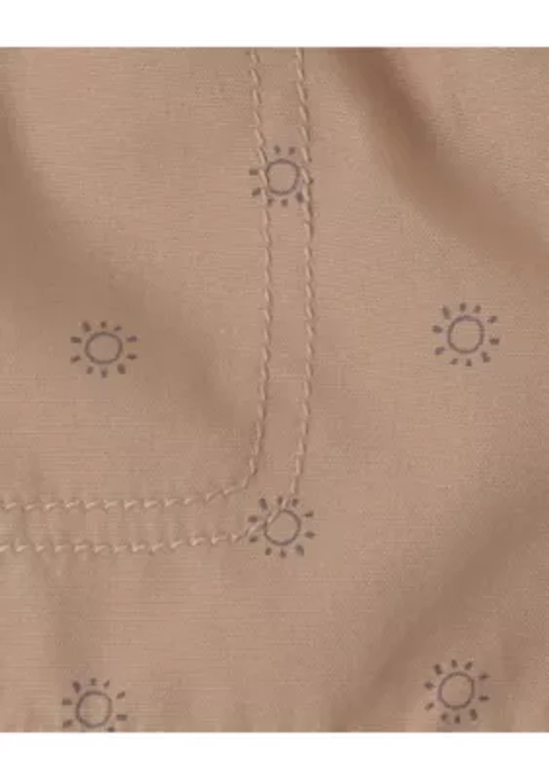 Baby Boys Shorts Hat and Shirt Set