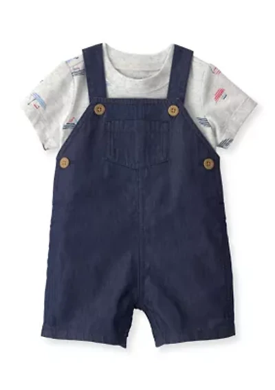 Baby Boys Boat Romper and T-Shirt