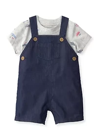 Baby Boys Boat Romper and T-Shirt