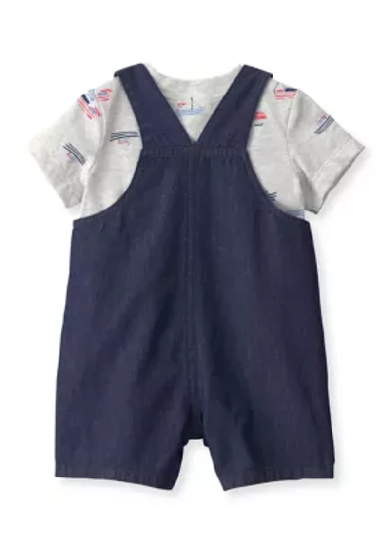Baby Boys Boat Romper and T-Shirt