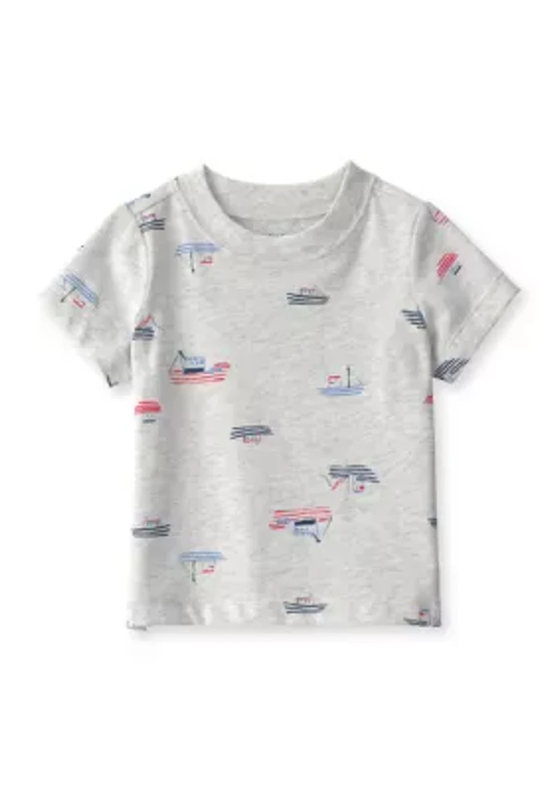 Baby Boys Boat Romper and T-Shirt