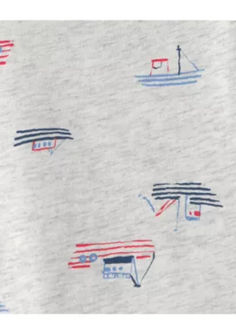 Baby Boys Boat Romper and T-Shirt