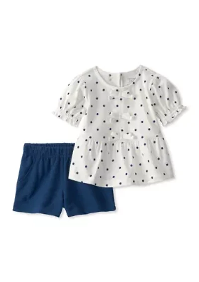 Baby Girls Polka Dot Set