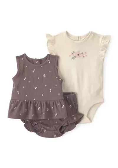 Baby Girls Floral Set