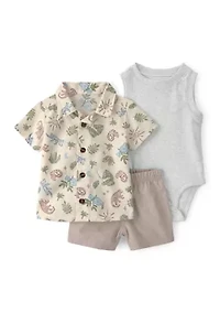 Baby Boys Diaper Cover Set