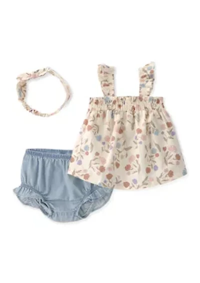 Baby Girls Floral Set