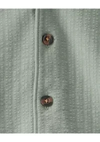 Baby Boys Button Down Shorts Set