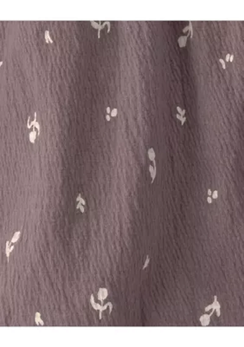 Baby Girls Romper Headband Set