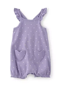 Baby Girls Polka Dot Romper