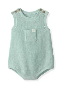 Baby Boys Crochet Romper
