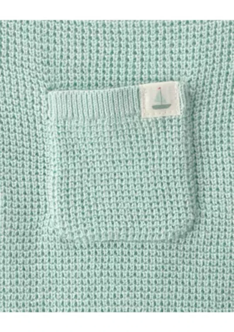 Baby Boys Crochet Romper