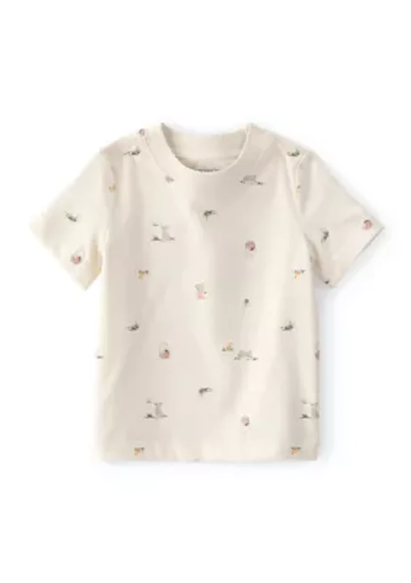 Baby Boys 2-Piece T-Shirt and Shortall Set