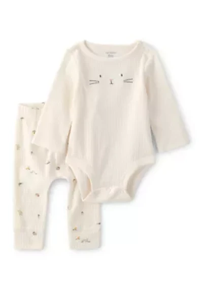Baby Long Sleeve Easter Bunny Set