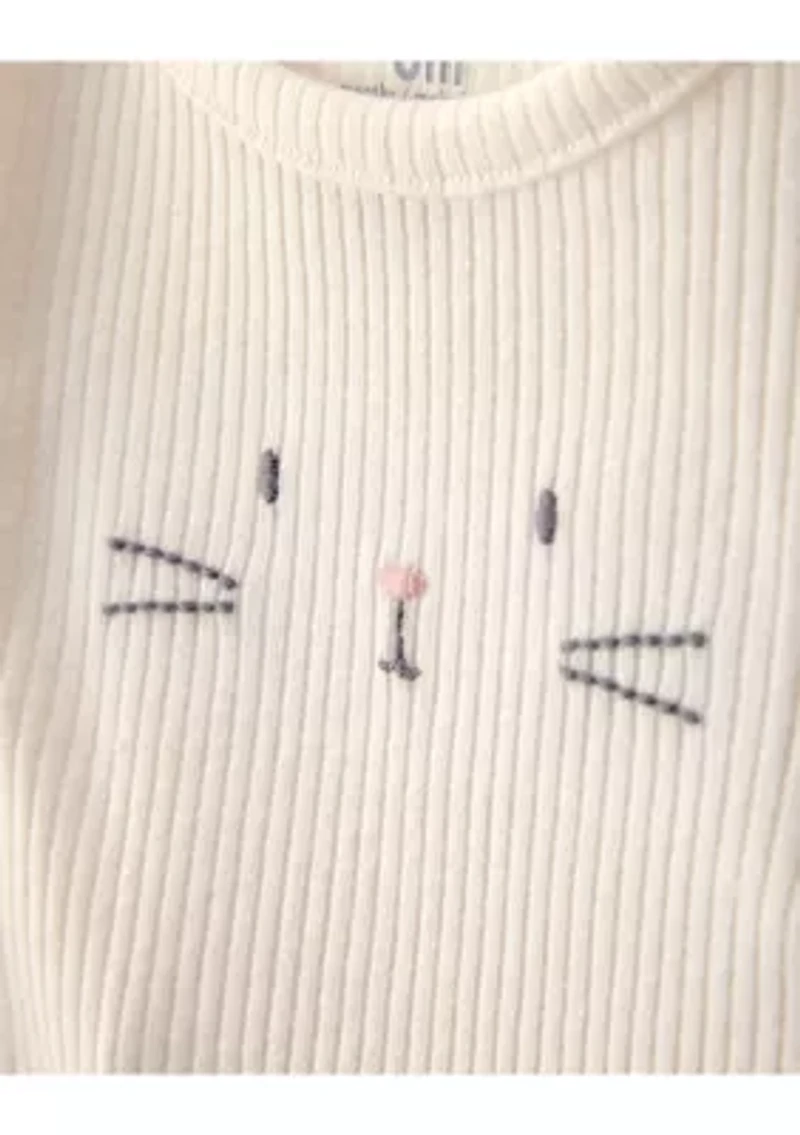 Baby Long Sleeve Easter Bunny Set