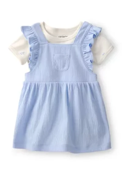 Baby Girls Jumper Dress and Matching Top