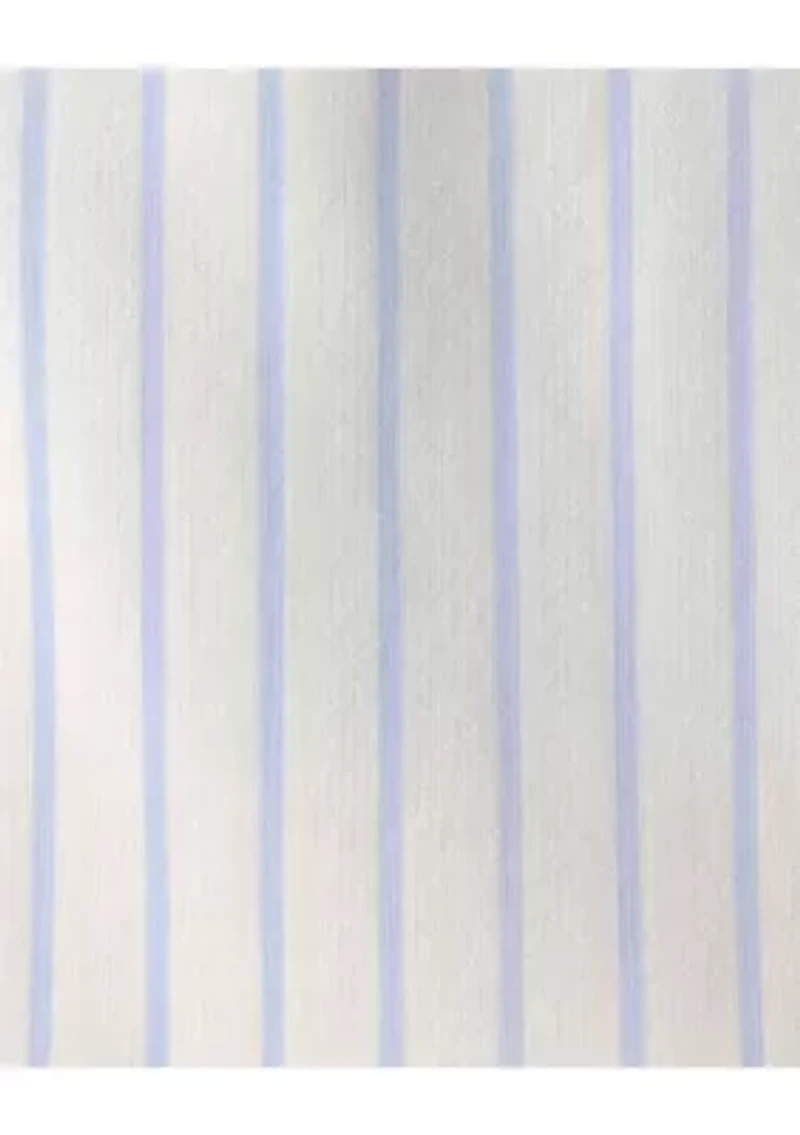 Baby Boys Striped Overalls and Solid T-Shirt