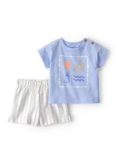 Baby Boys T-Shirt and Shorts Set