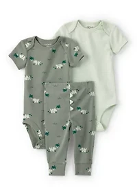 Baby Boys 3 Piece Dinosaurs Set