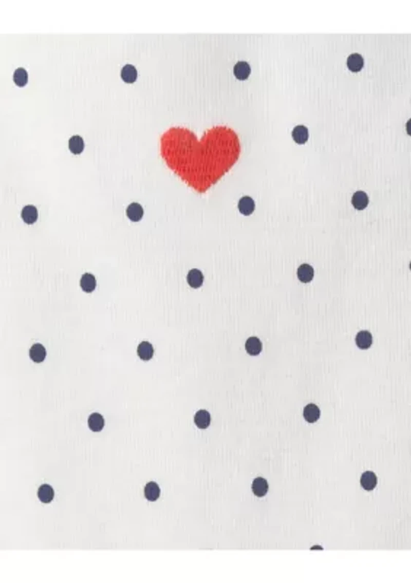 Baby Girls Short Sleeve Bodysuits - 5 Pack