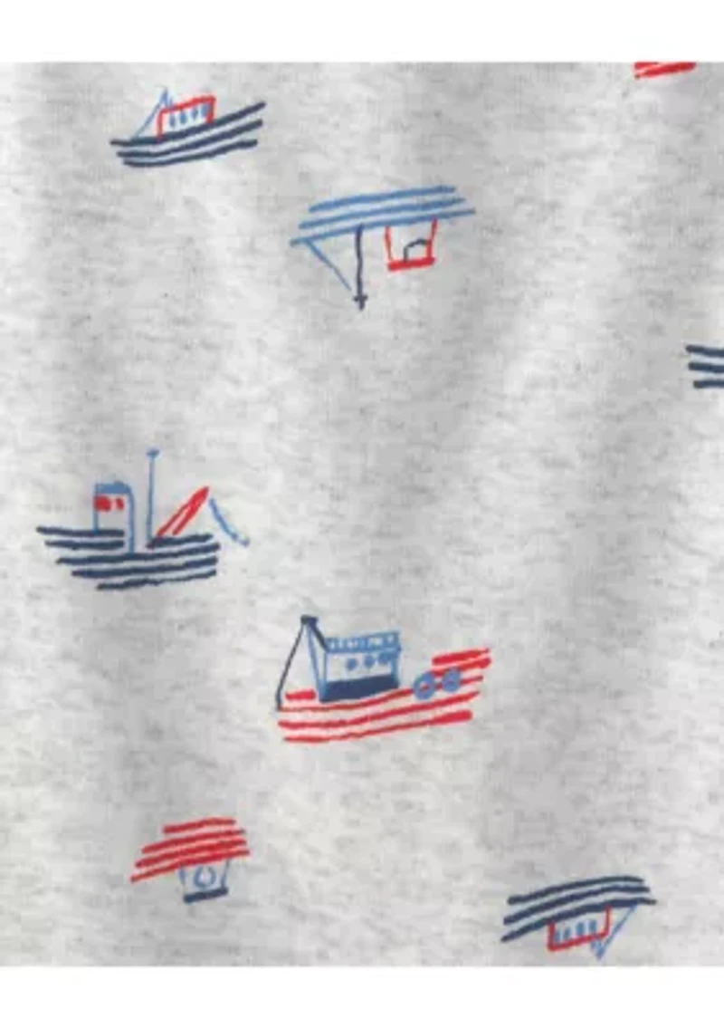 Baby Boys Nautical Theme Set of 5 Bodysuits